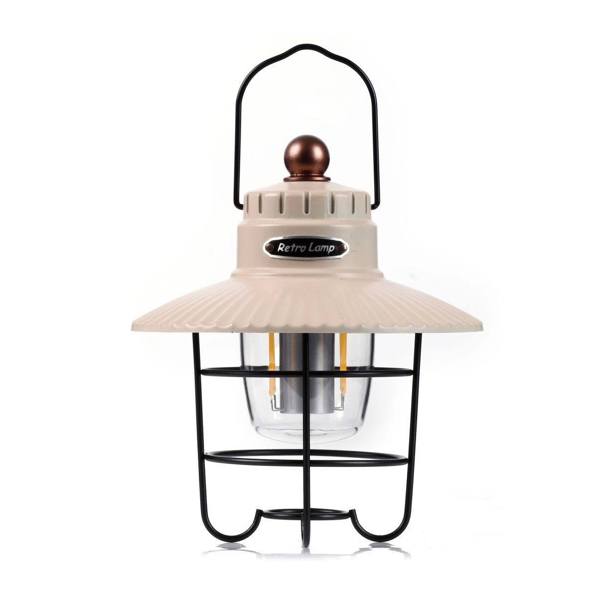 Retro Outdoor Camping Light & Picnic Lantern with Power Bank 3