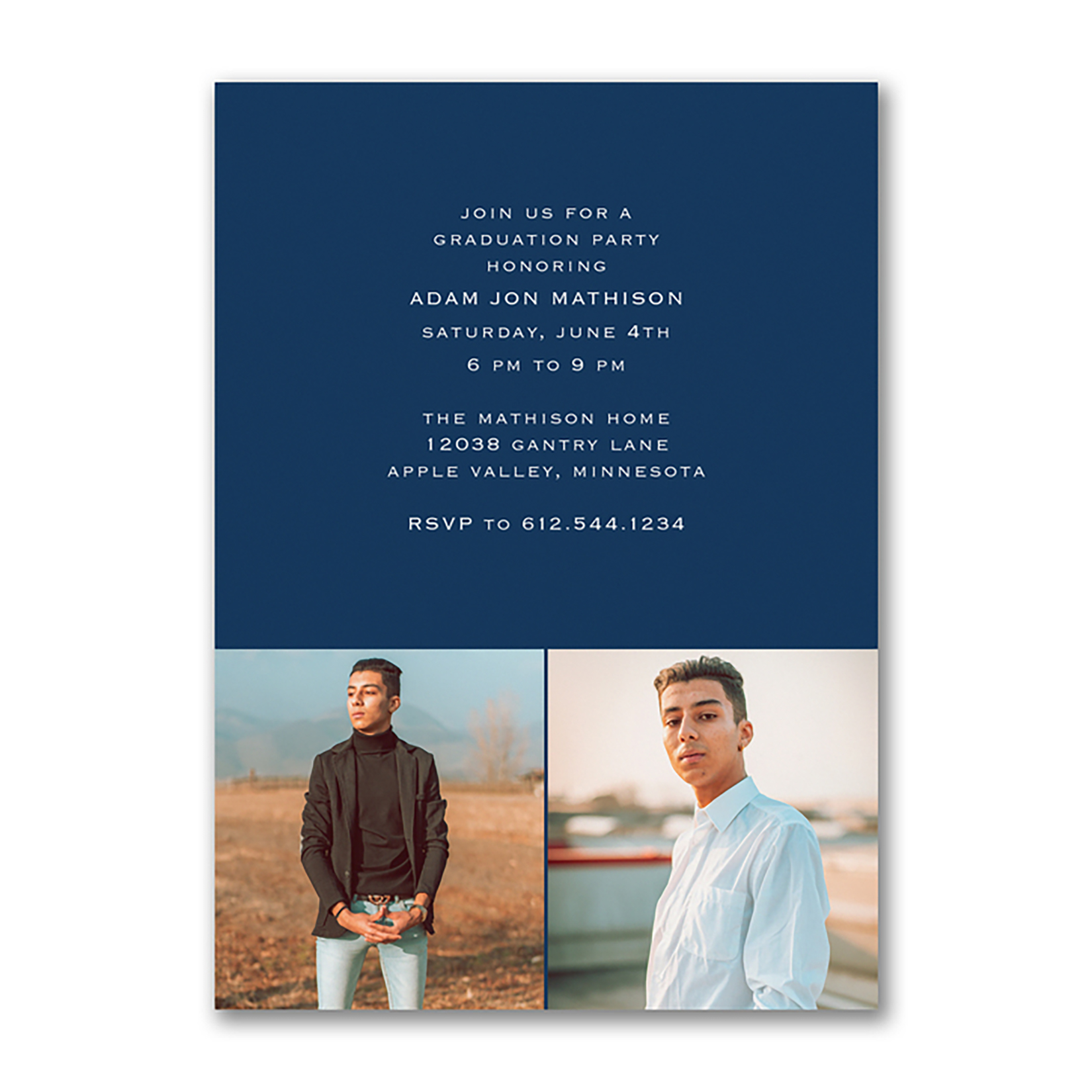 Grand Class Graduation Invitation 1