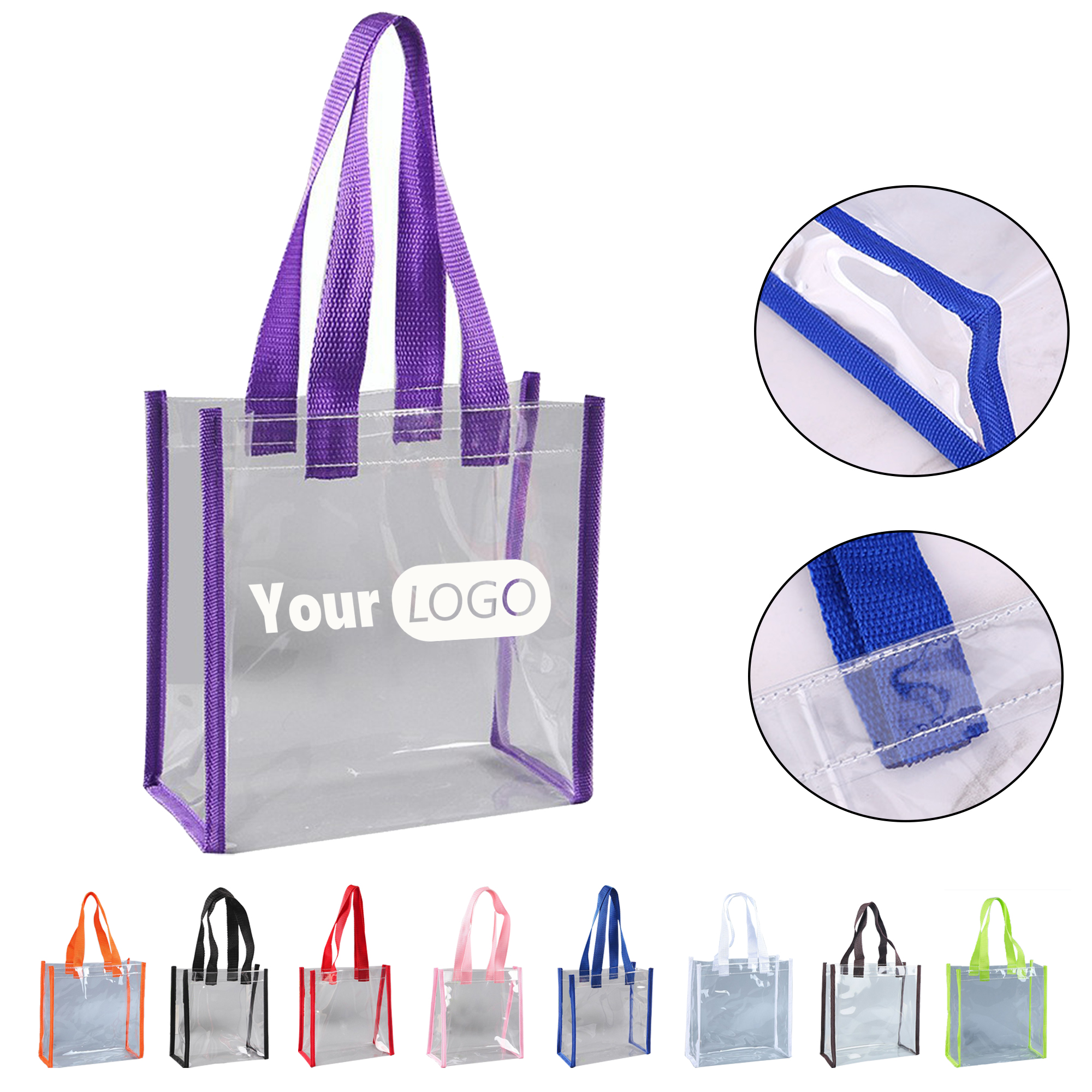 Clear PVC Tote Bag 4