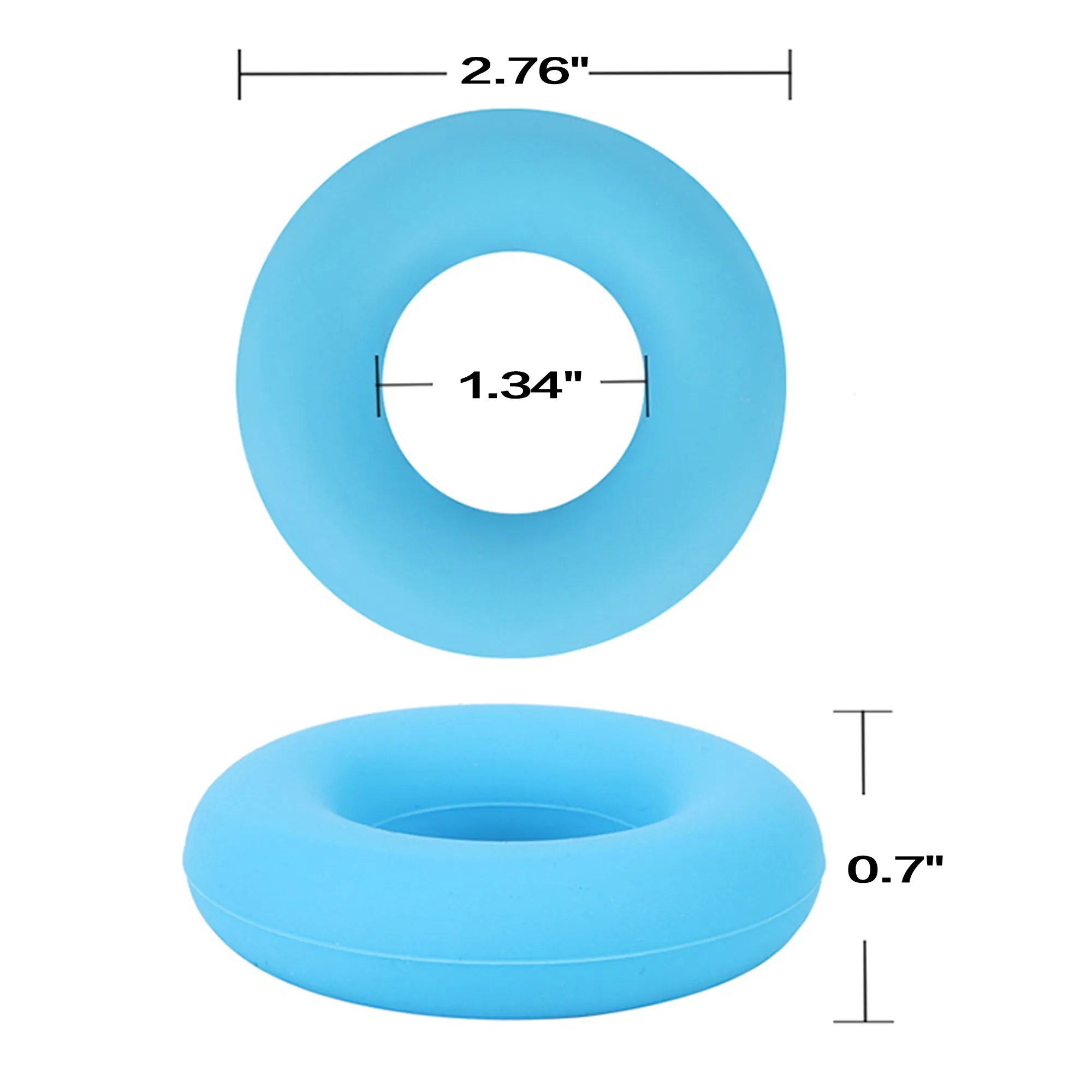 Silicone Hand Grip Strengthener Exercise Ring 4