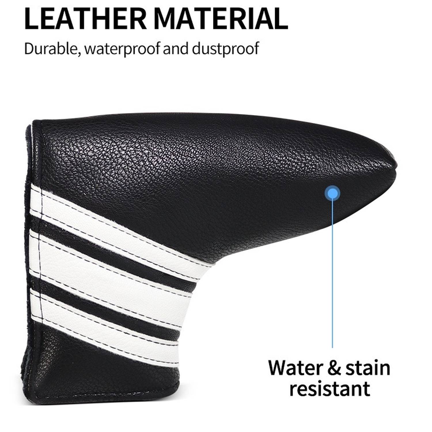 Leather Blade Putter Head Cover 2
