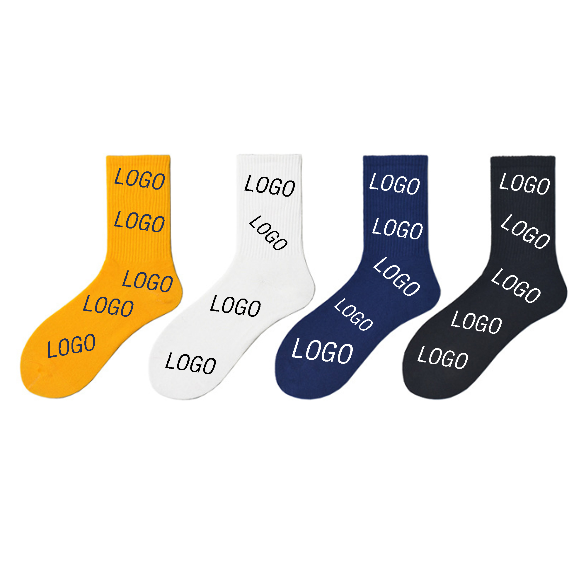 Custom Cotton Jacquard Long Sock 1