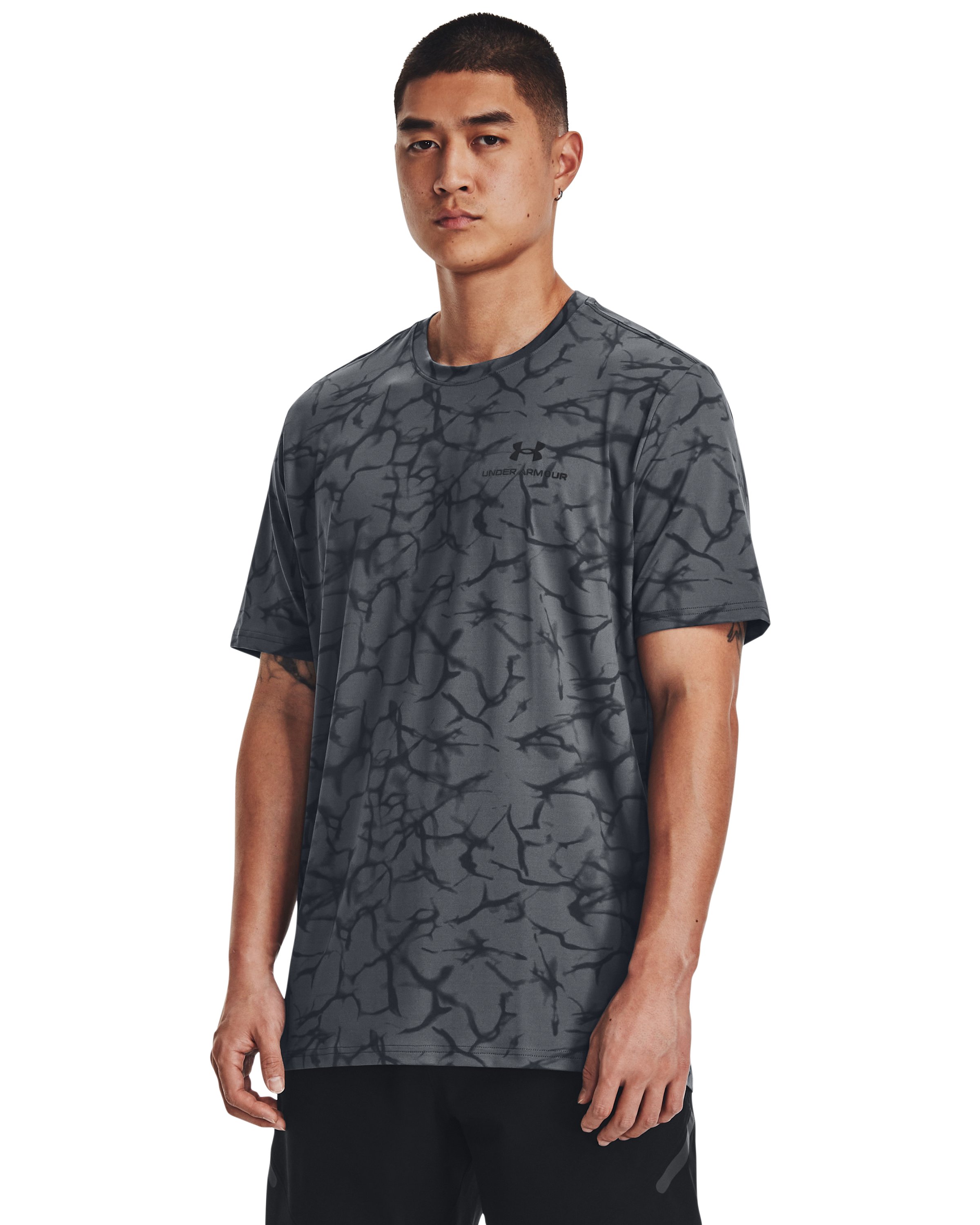 UA RUSH Energy Print Men's Short Sleeve 5