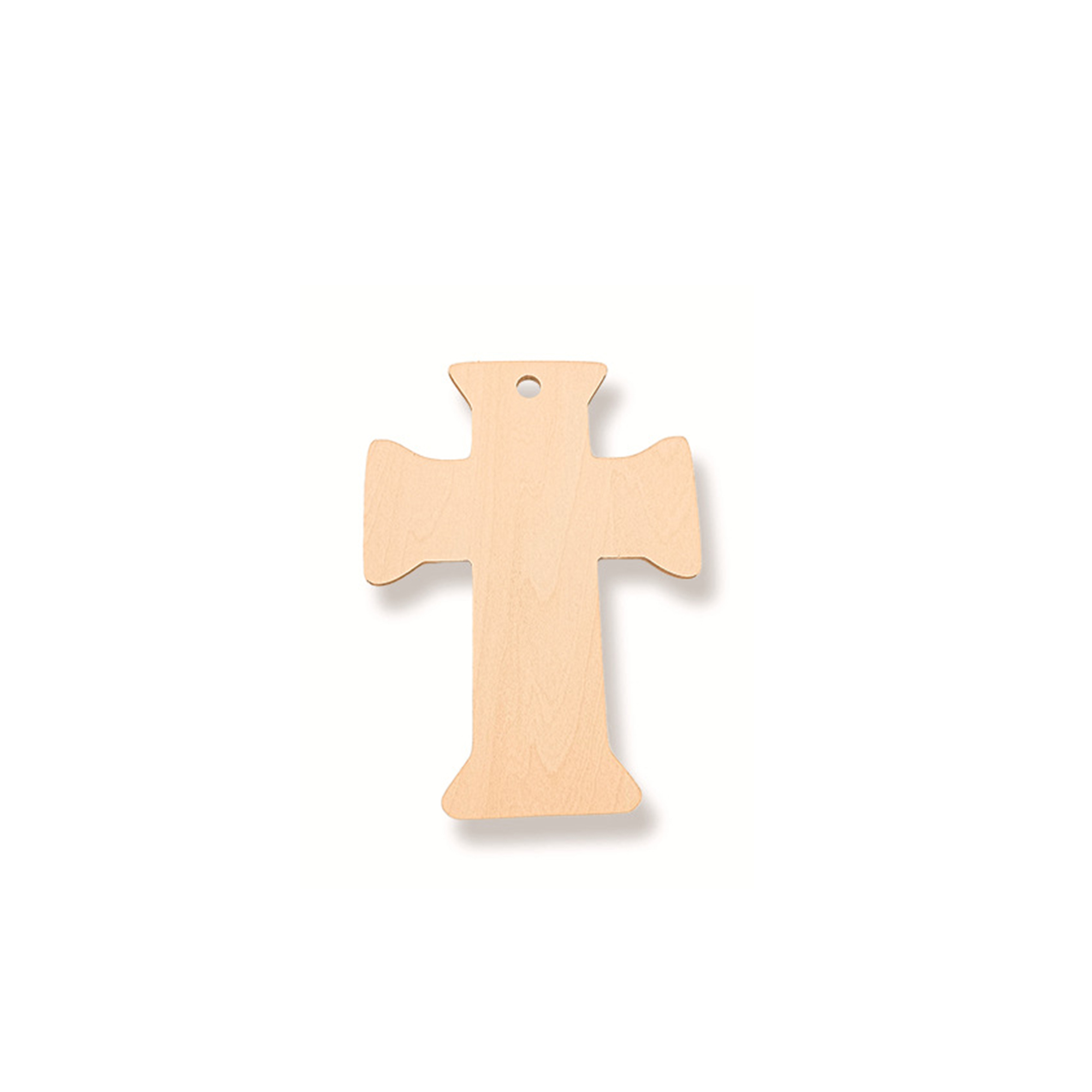 Natural Wood Christmas Tree Pendant 57