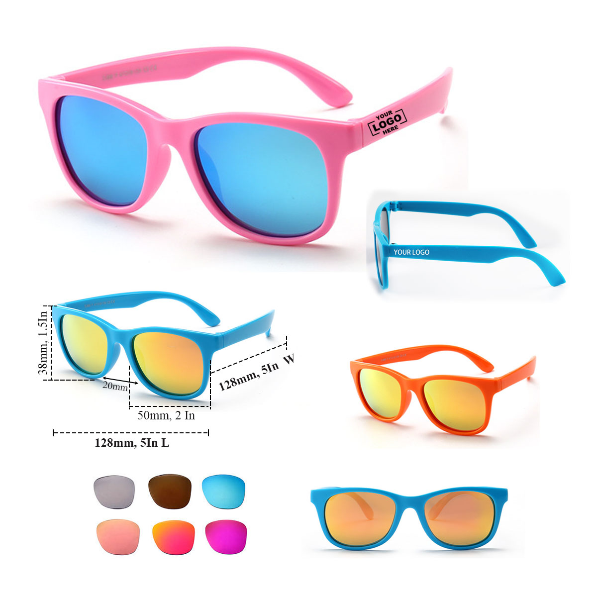 Kid Neon Sunglasses 2