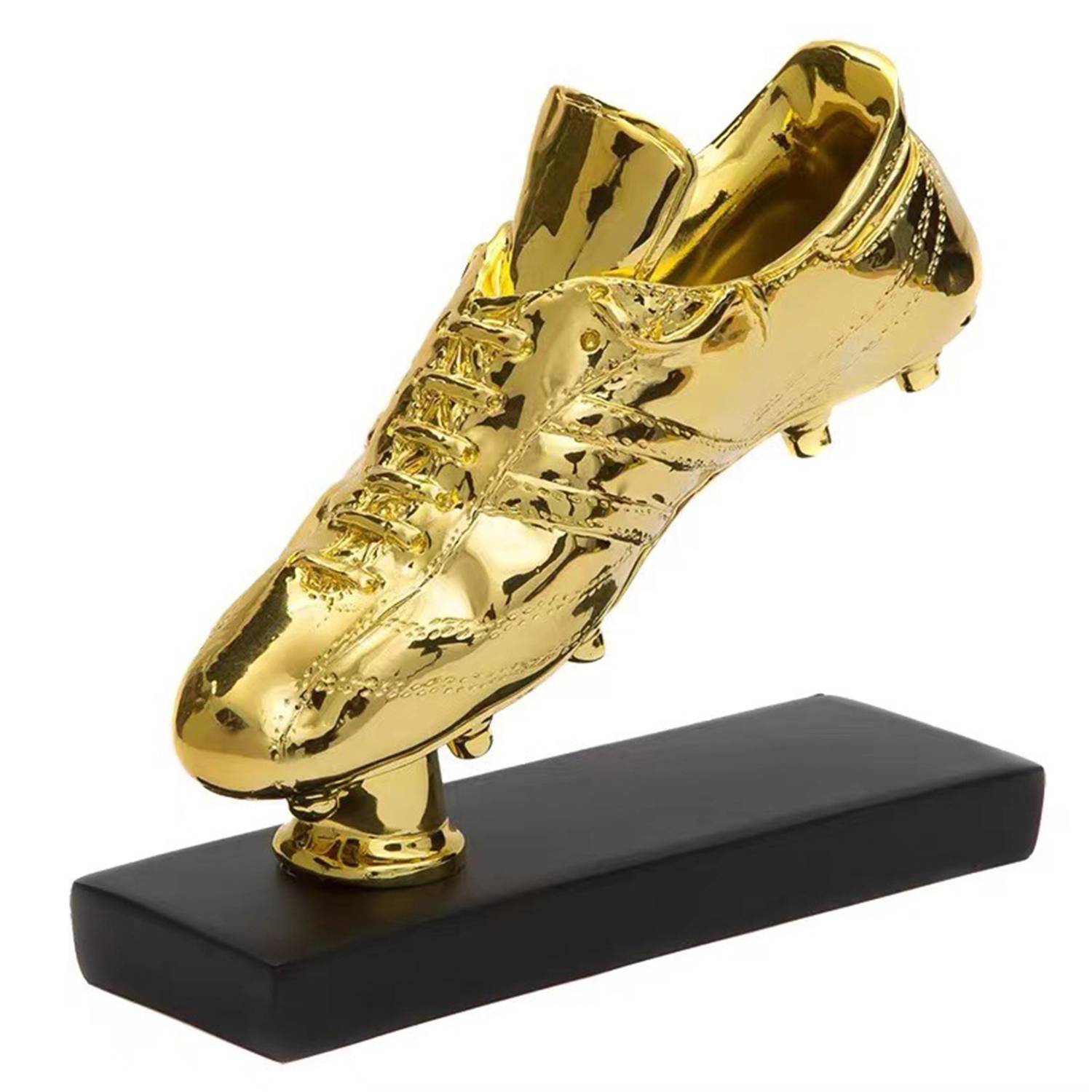 Gold Resin Football Boot Trophy 3
