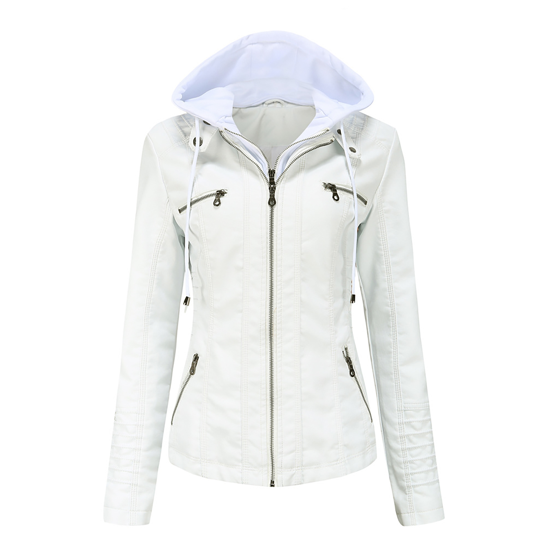 Women's Faux Leather Jacket 5