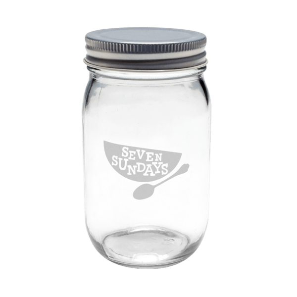 Homemade 16 oz. Canning Lids Mason Jar 26