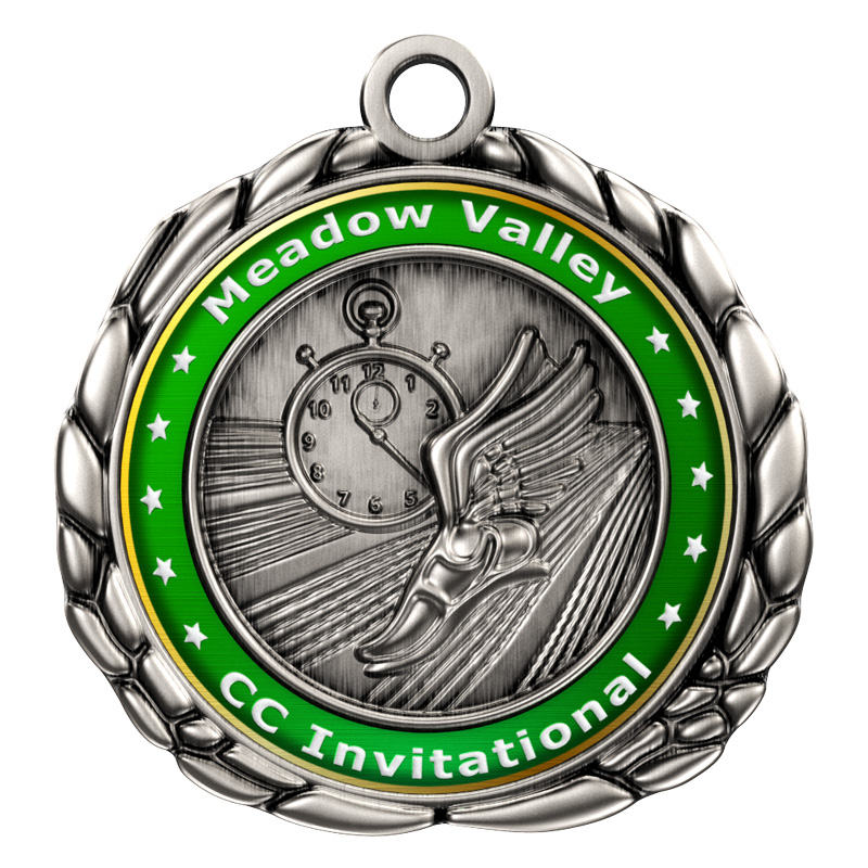 Express Vibraprint™ Track Quali-Craft Medallion (2-1/2") 8