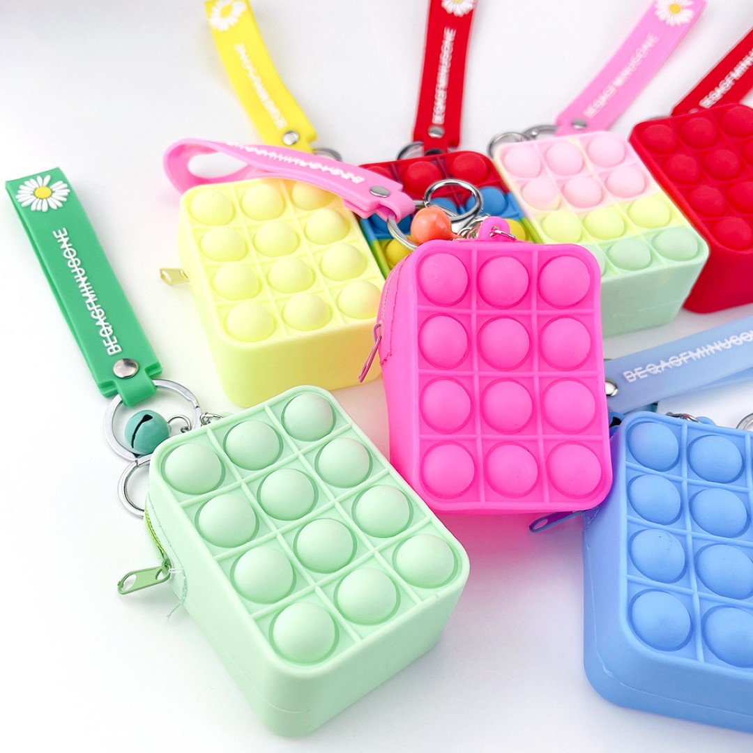 Silicone Stress Relief keychain 3