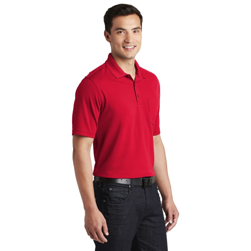 Port Authority Dry Zone UV Micro-Mesh Pocket Polo. 28