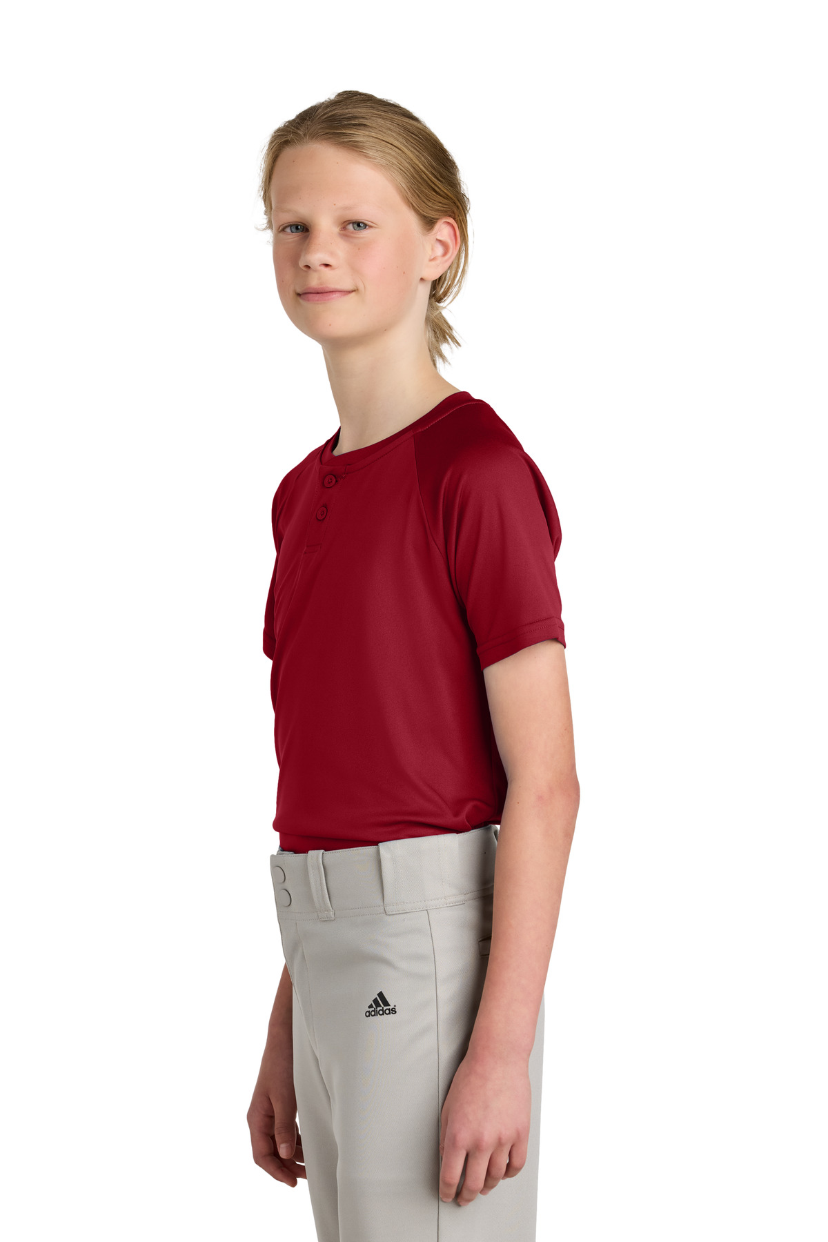 Sport-Tek Youth PosiCharge Competitor 2-Button Henley YST359 29