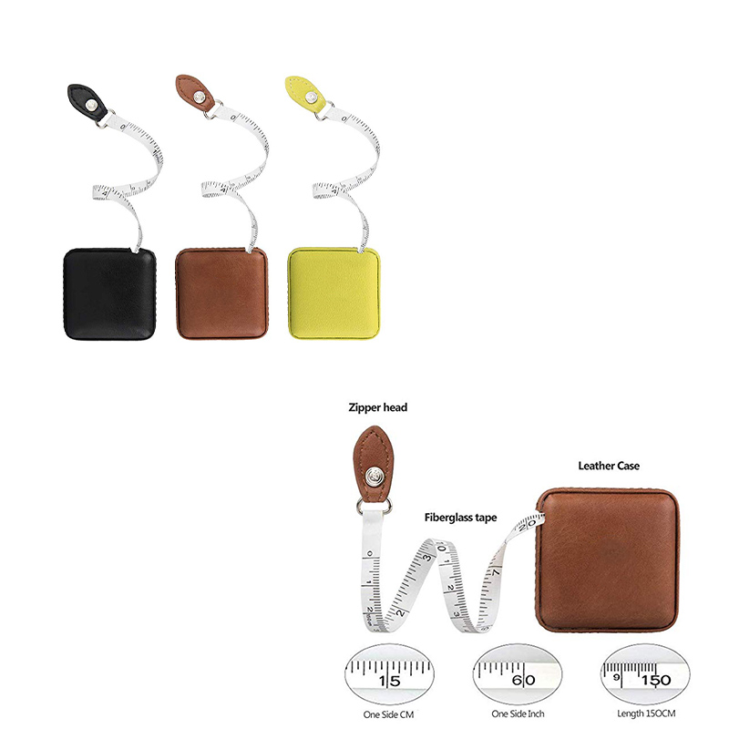PU Leather Retractable Tape Measure 1