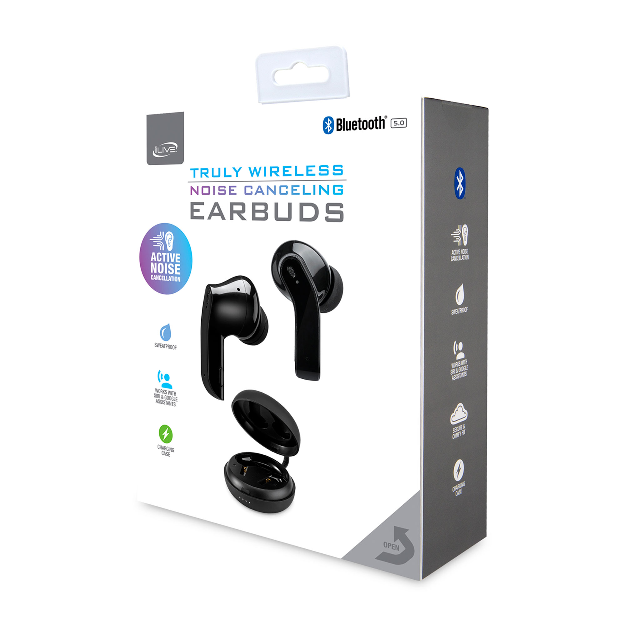 iLive™ Truly Wire-Free Earbuds with Active Noise Canceling 14