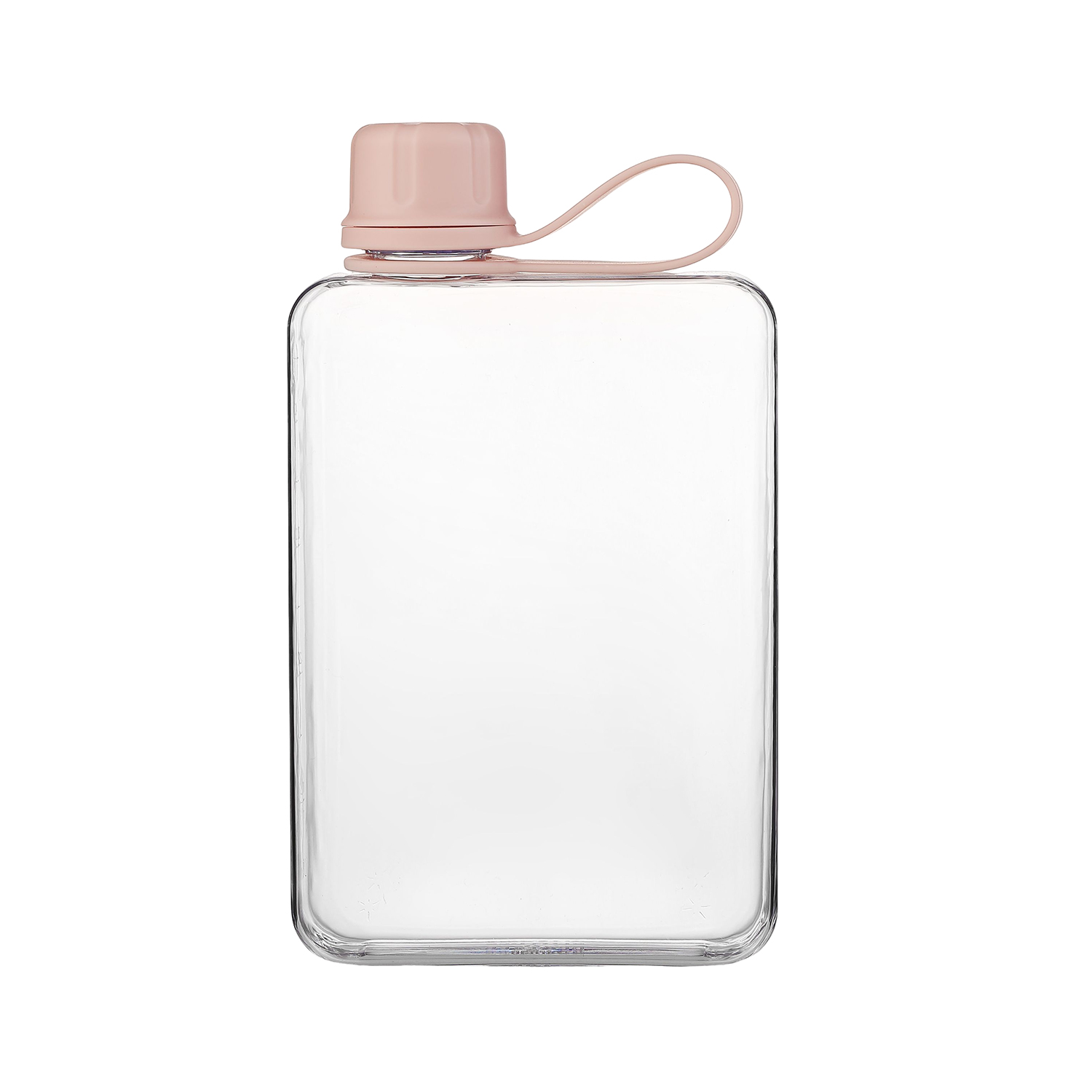 Clear Flat Sports Water Bottle 7
