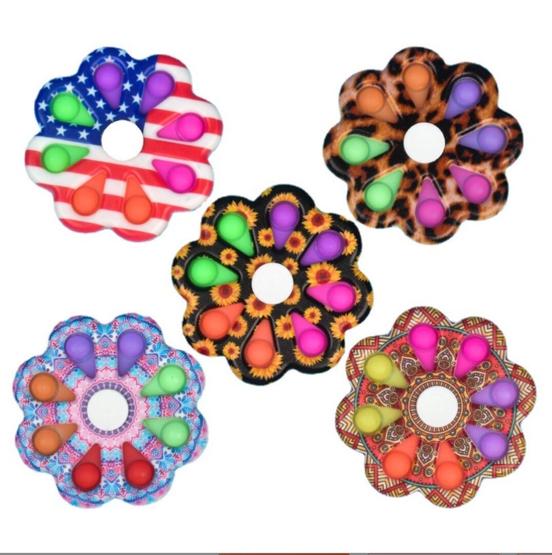 Push Pop Colorful Bubble Sensory Fidget Toy 3