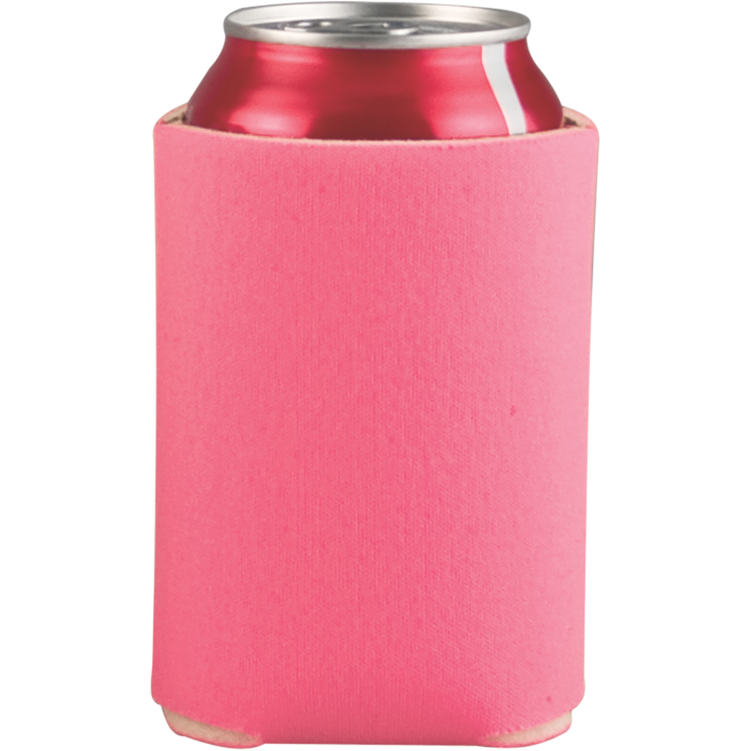 Budget Collapsible Foam Can Cooler Holder-1 Side, custom koozie with logo imprint 20