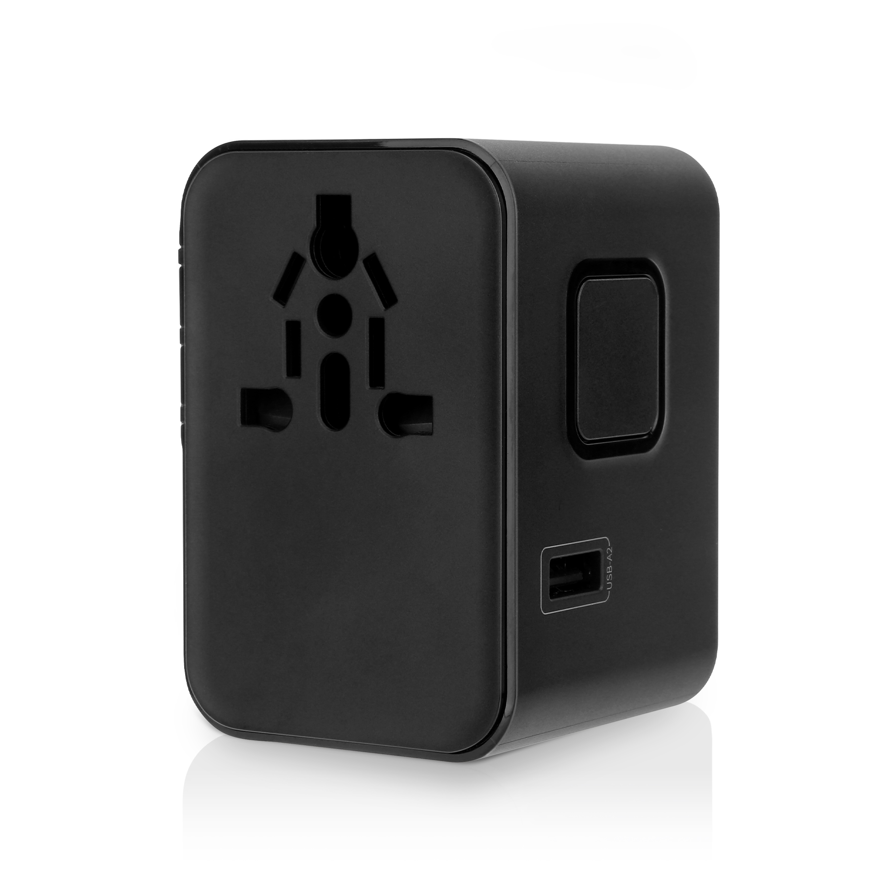 35W Universal Travel Adapter With 5 USB Ports And PD Fast Charging 3