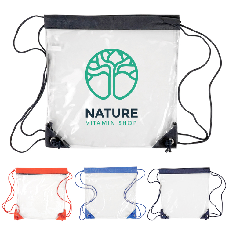 Rialto Clear Drawstring Sac 12