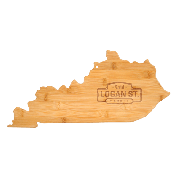 U.S. State Shaped Bamboo Cutting and Serving Boards 342