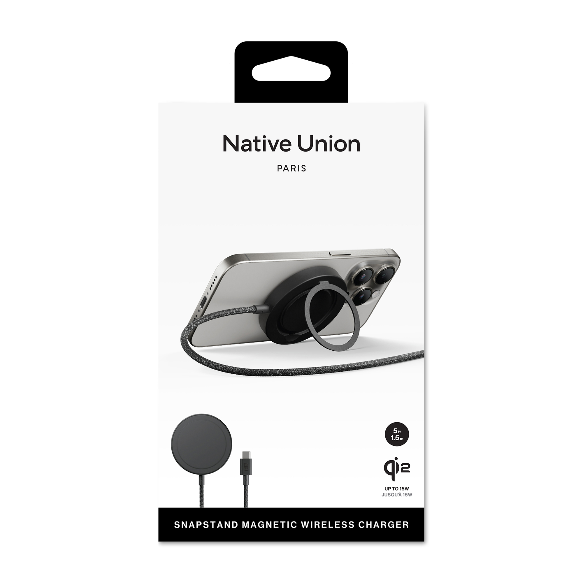 Native Union Snapstand Qi2 Wireless Charger 8