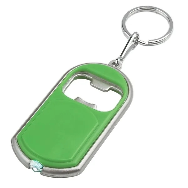Bottle Opener Key Chain With LED Light 1