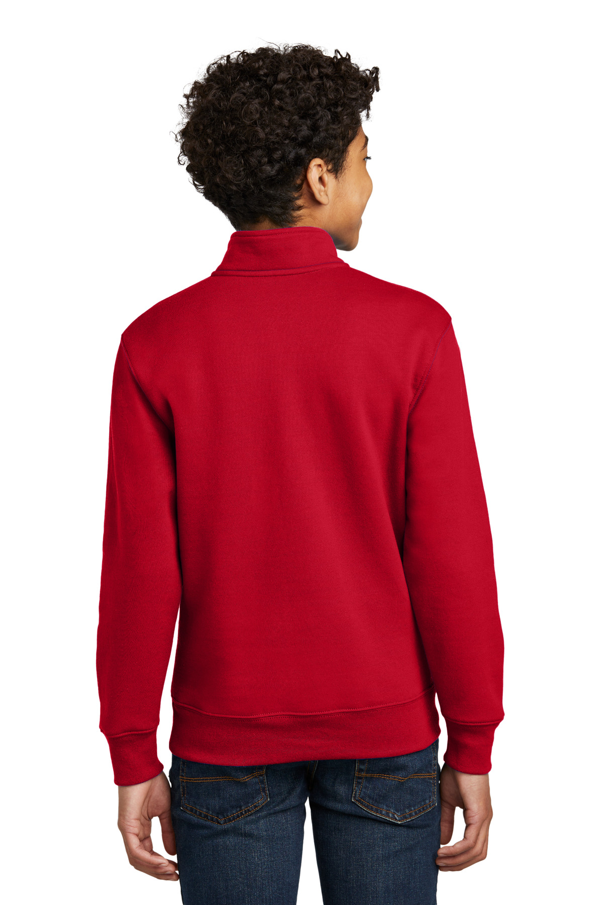 Port & Company® Youth Core Fleece 1/4-Zip Pullover Sweatshirt 29