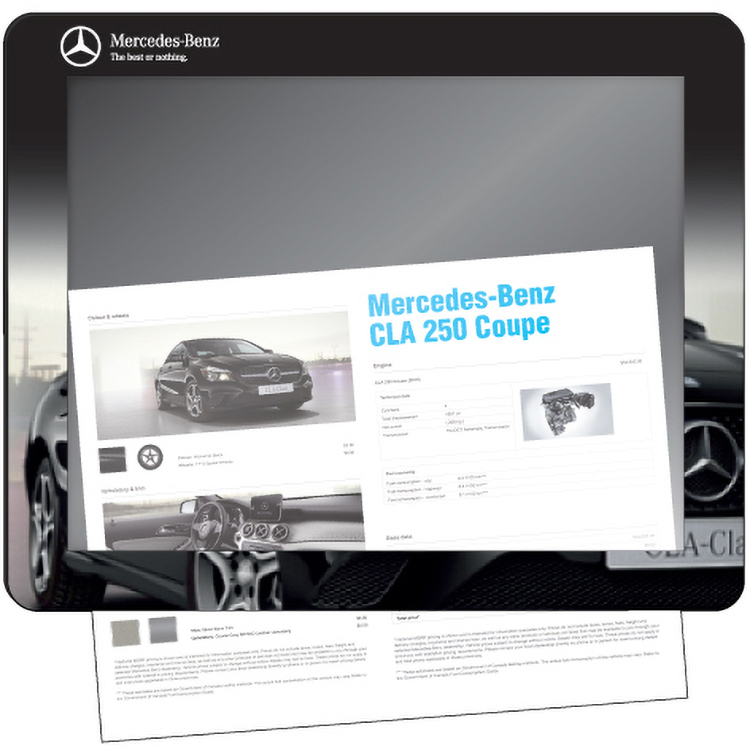 1/8" Insert Counter Mats 11" x 16" Clear Lexan Top, Rubber Back, Full Colour