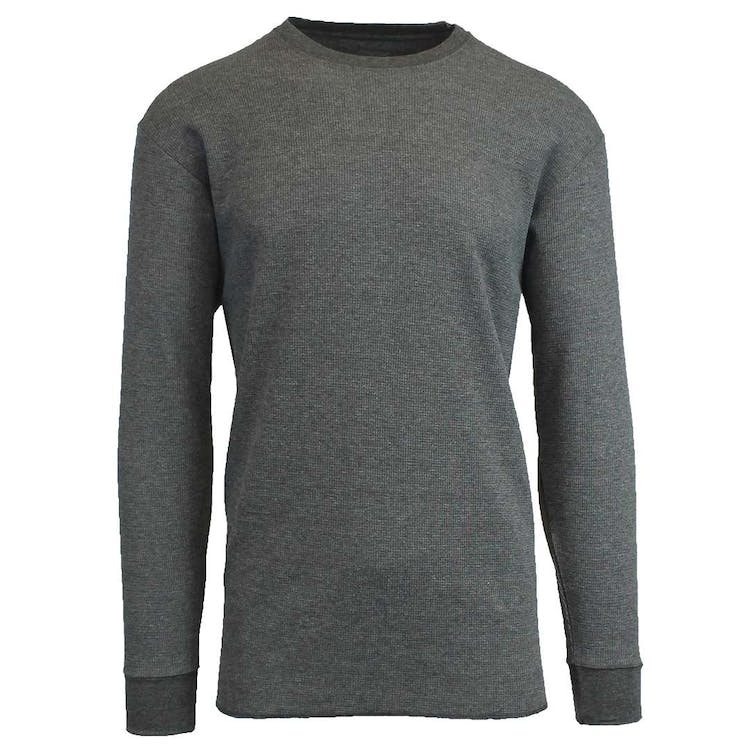 Men's Heavyweight Thermal Shirts - Charcoal S-2X 2
