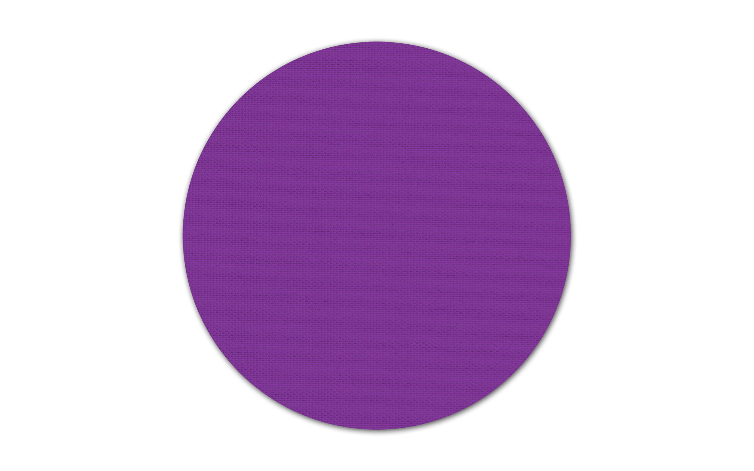 Circle Vinyl Coaster
