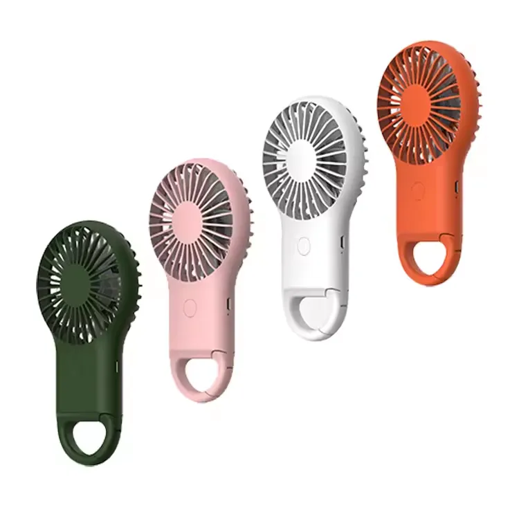 Rechargeable Handheld Fan With Carabiner 5