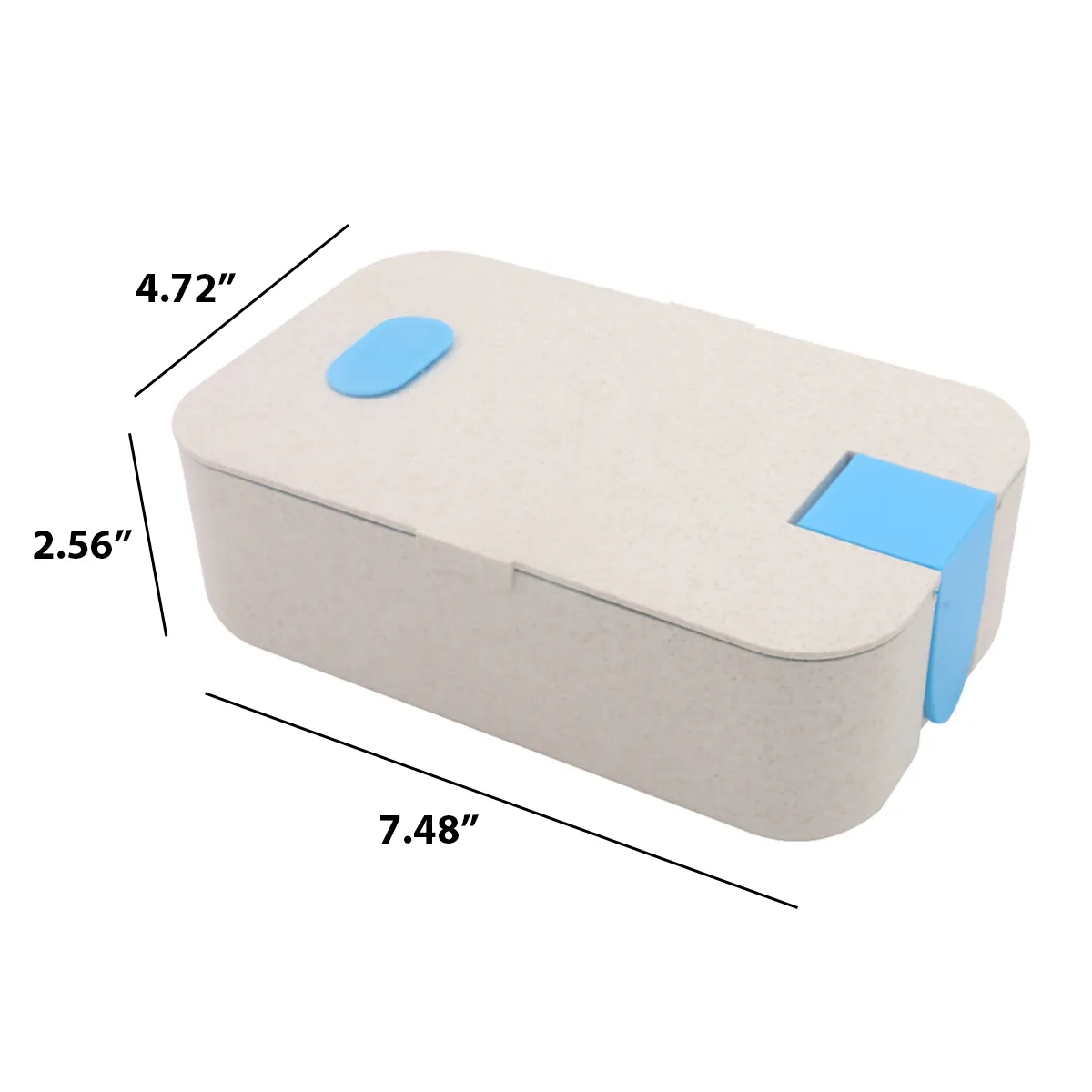 Wheat Straw Lunch Set With Phone Holder 1