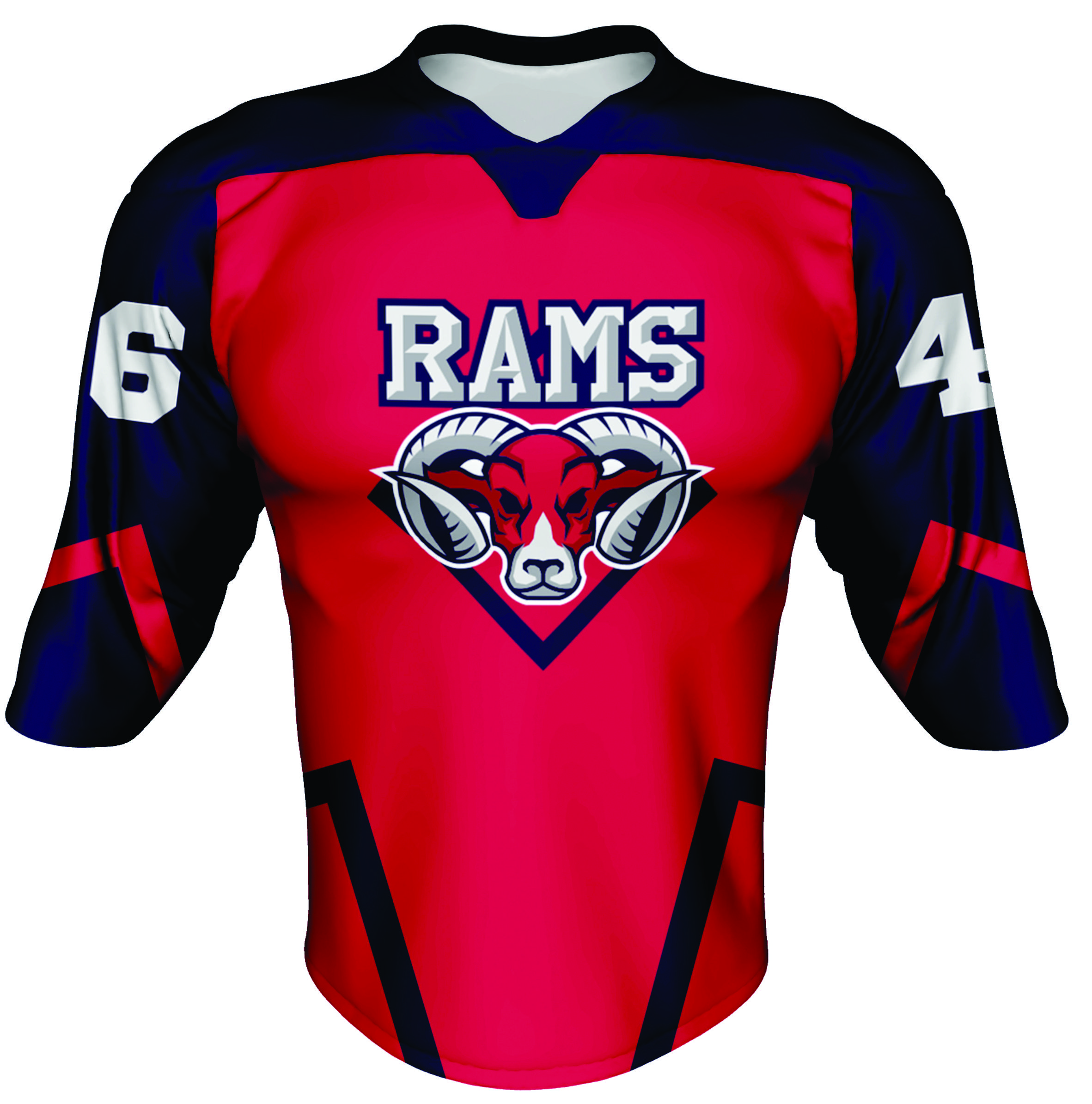 Huron Box Lacrosse Jersey 2