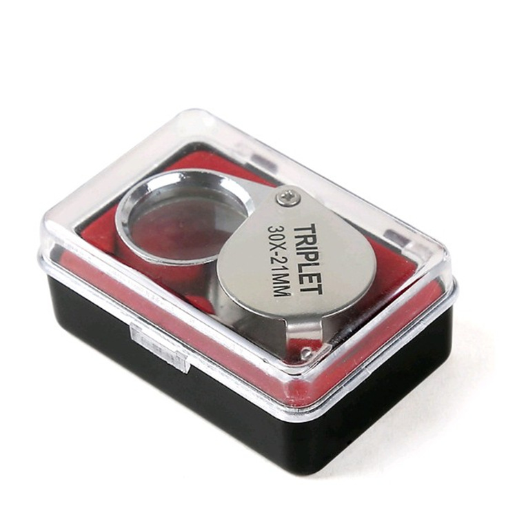 30X Metal Jewelry Loop Magnifier 2