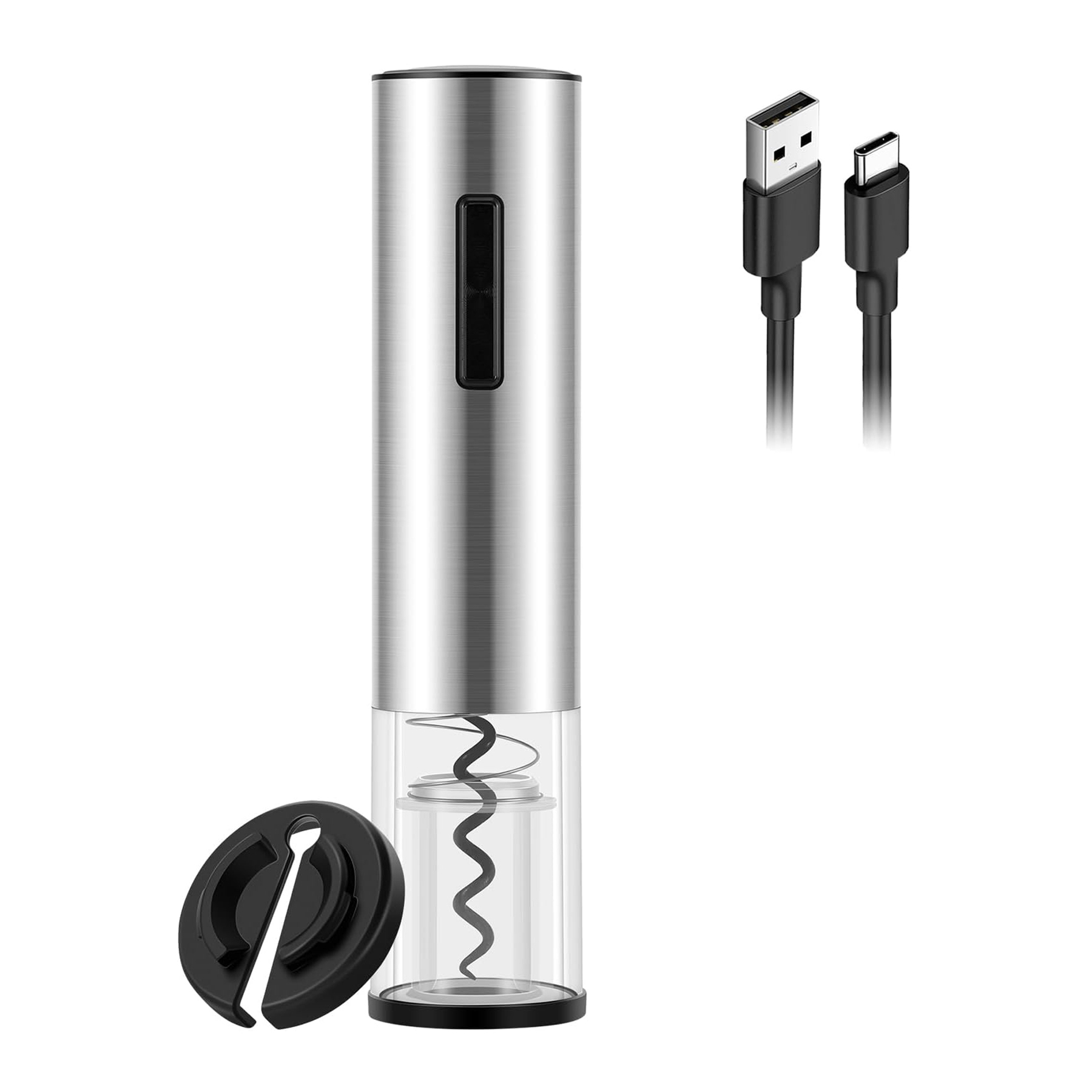Electric Wine Bottle Opener Stainless Steel 2