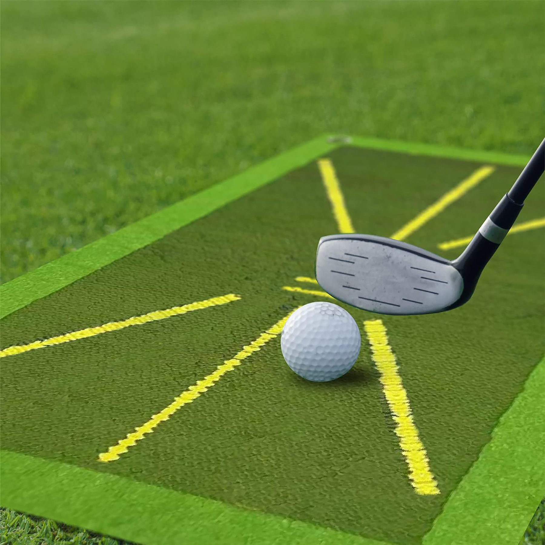 Golf Training Hitting Mat Practice Pad 2