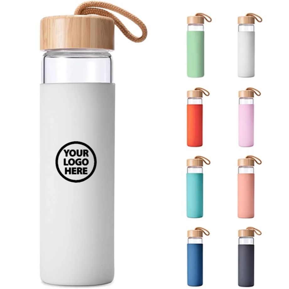 20 Oz Borosilicate Glass Water Bottle 2