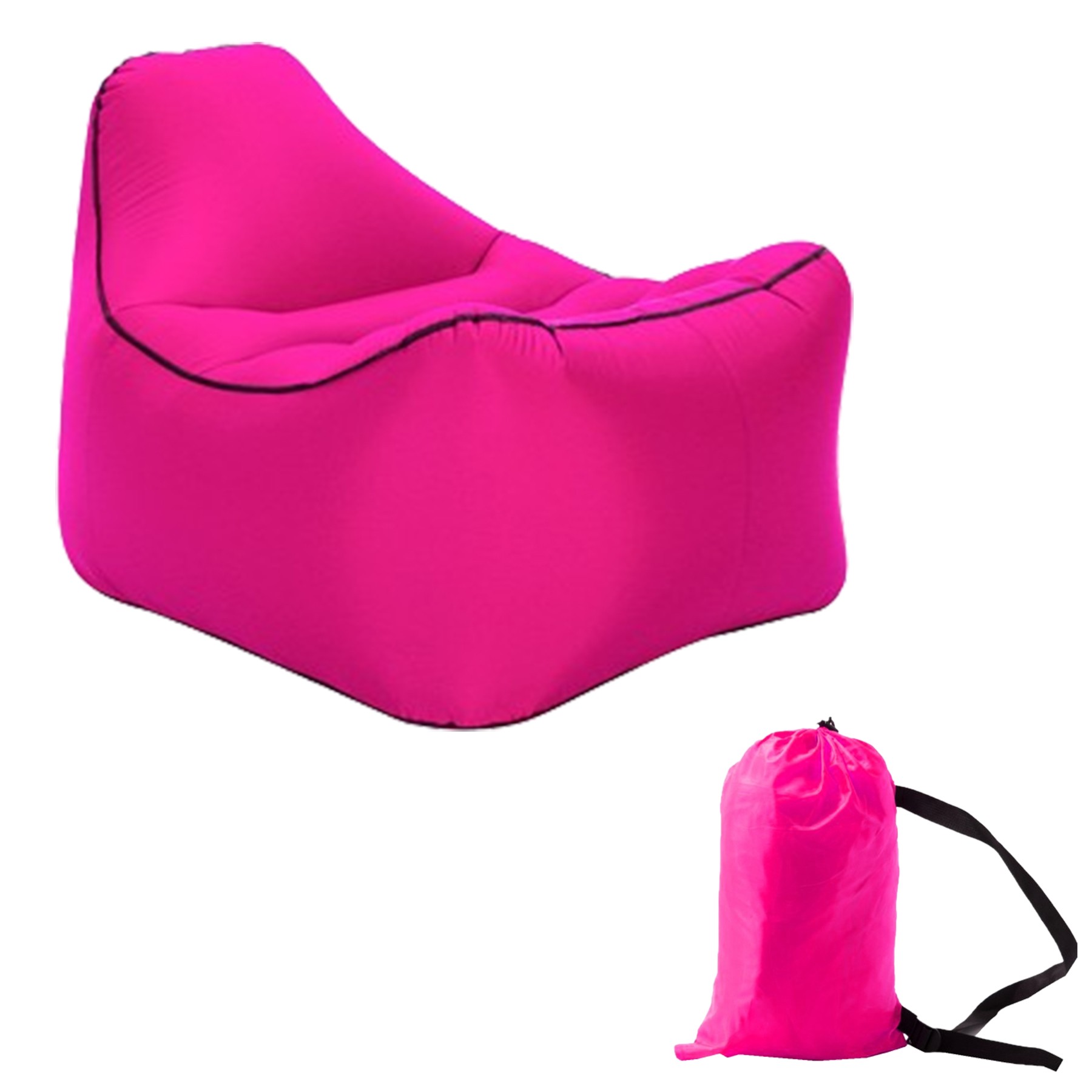 Nylon Inflatable Beach Air Chair 9