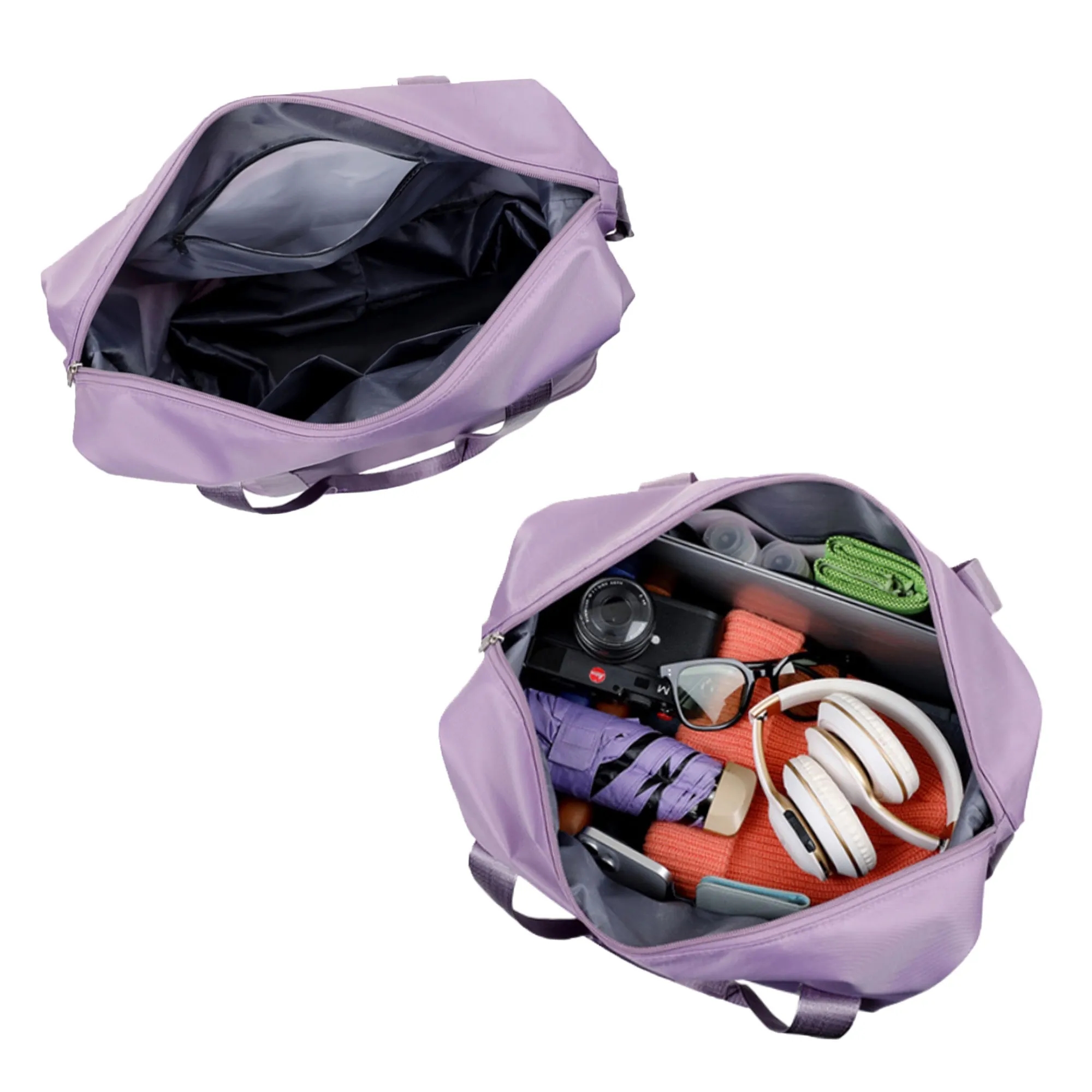 Wheeled Oxford Luggage Bag With 3 Sizes 6