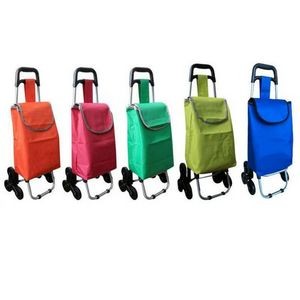 6 Wheels Climb Stairs Foldable Shopping Cart 9