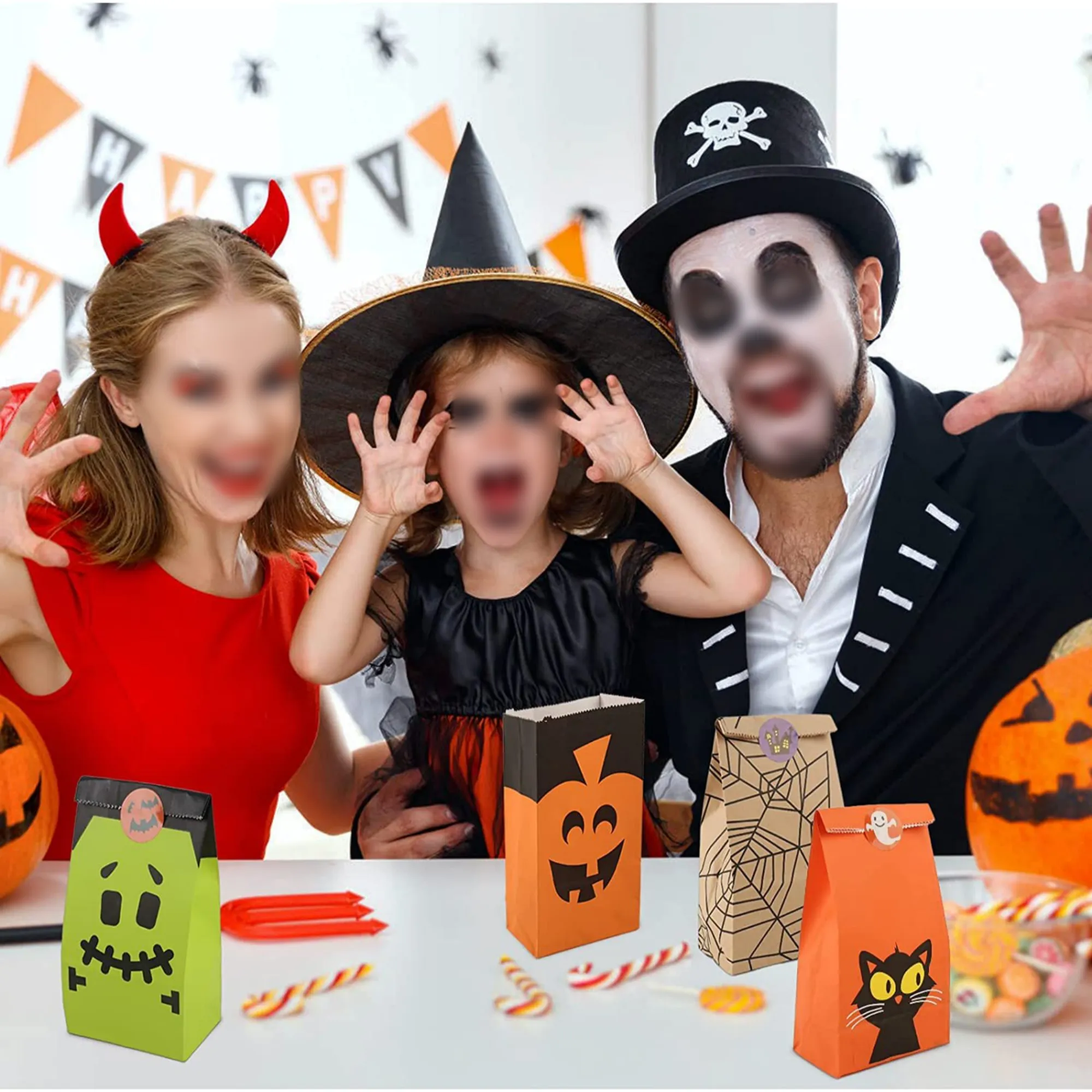 Halloween Trick or Treat Goody Gags Gift Bags 4
