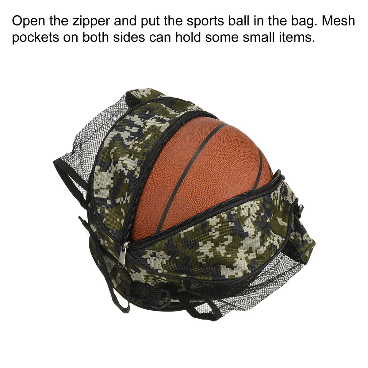 Adjustable Waterproof Basketball Bag With Shoulder Strap 5