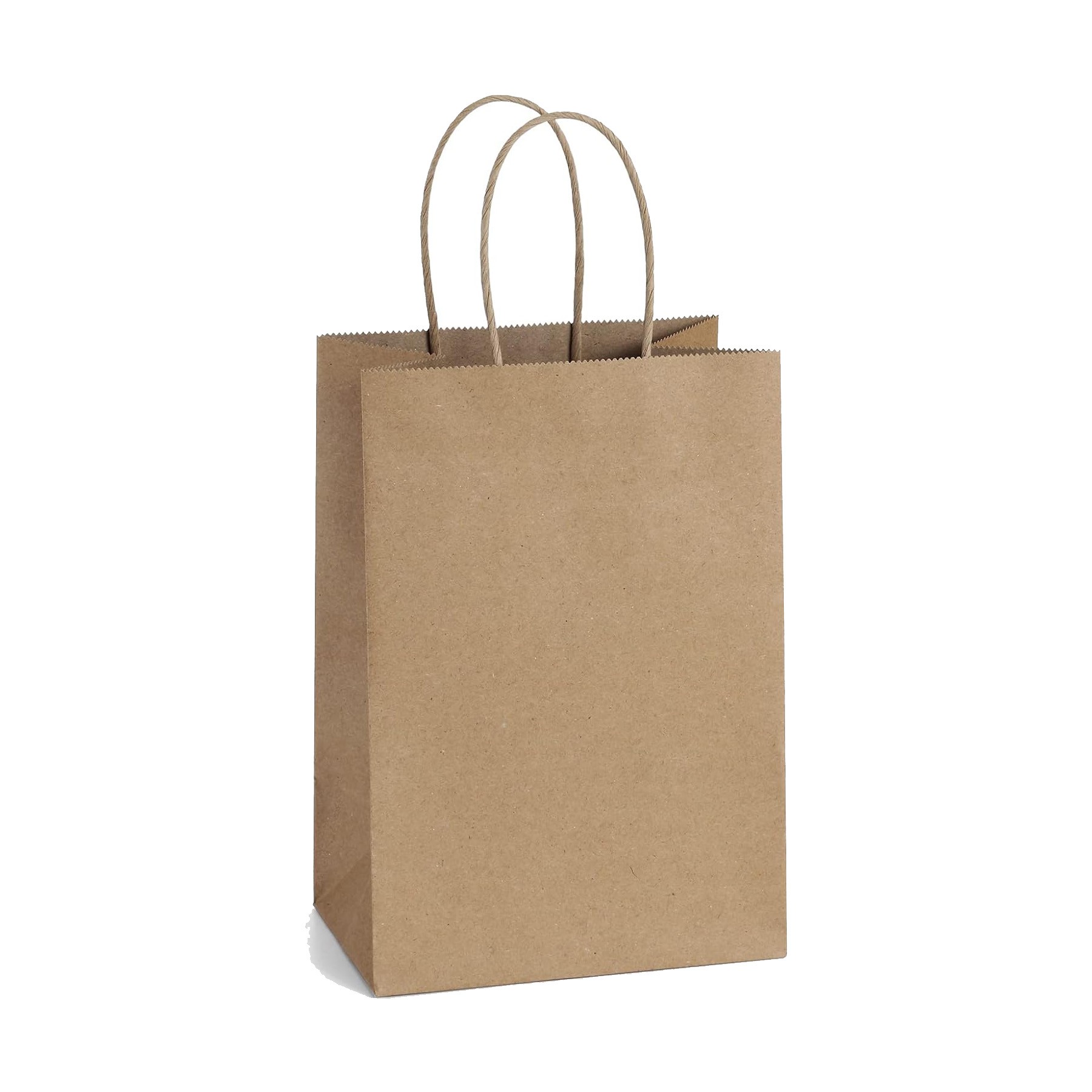 Kraft Paper Gift Bags For Business Shopping Storage 2