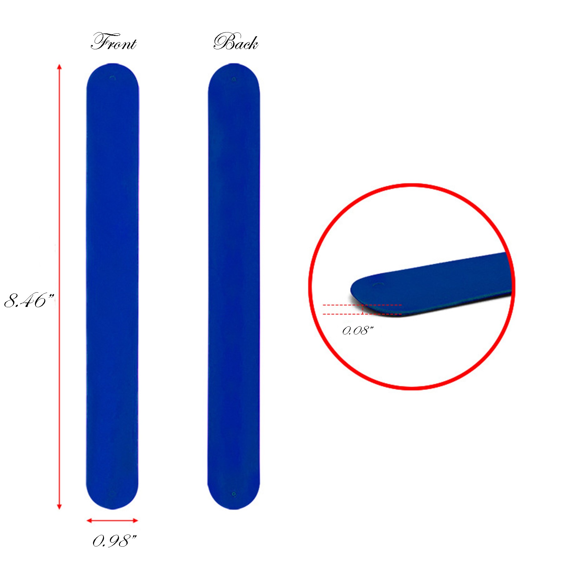 Custom Silicone Slap Bracelets 4