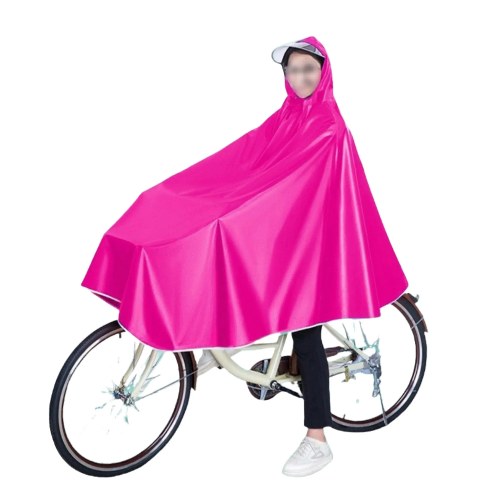 Thickened Raincoat Cycling Against Heavy Rain 9