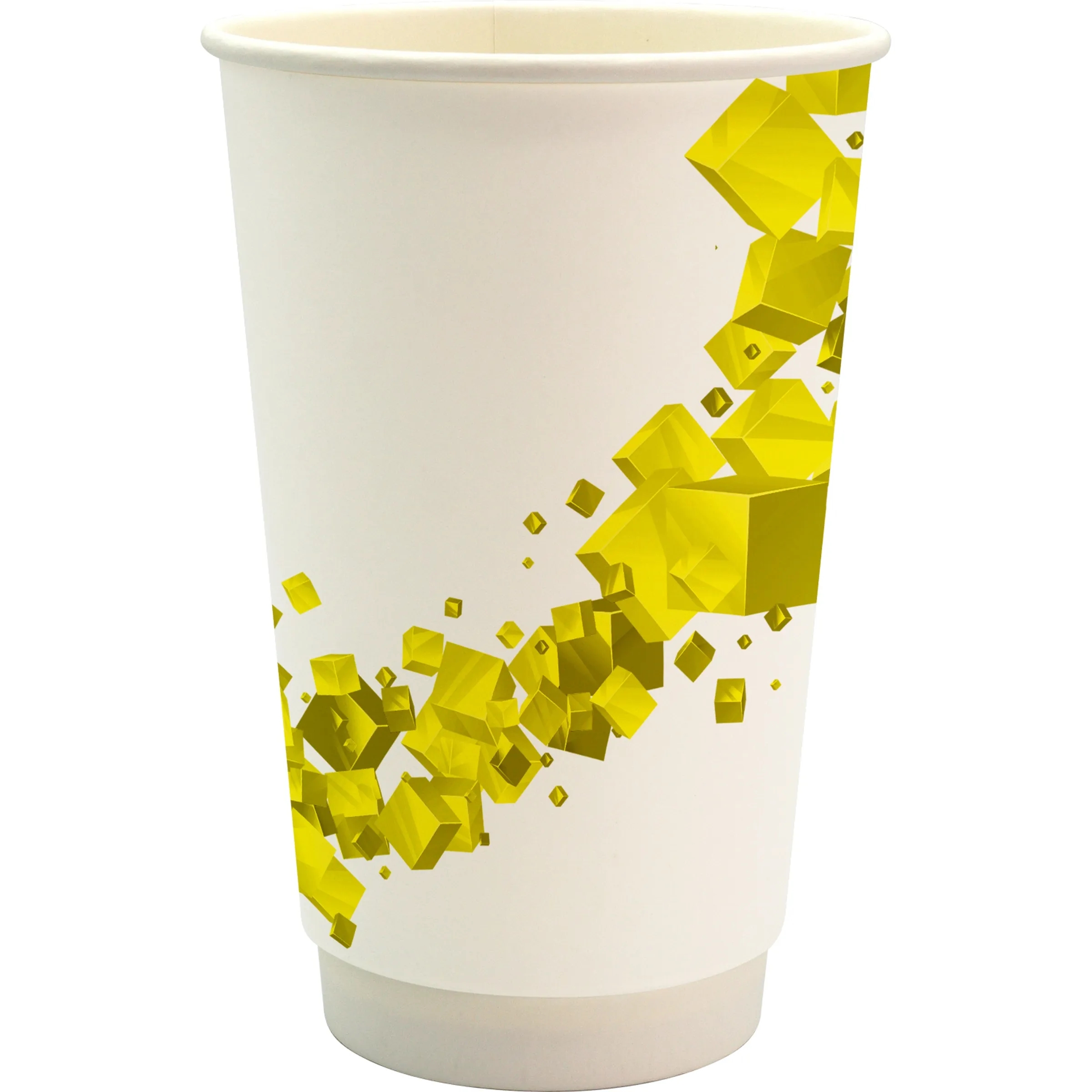 16 oz. Full Color Floating Cube Paper Cup 5