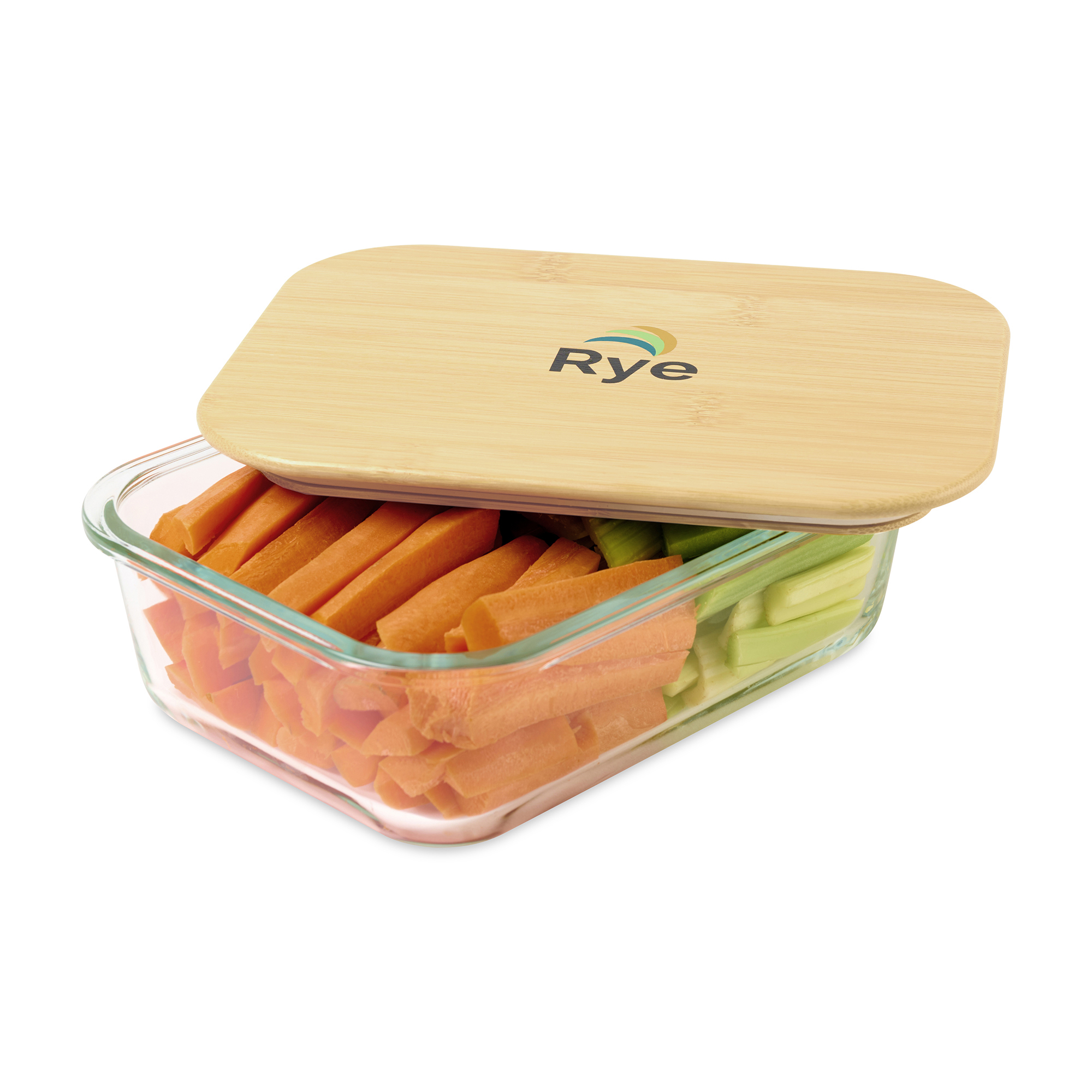 4 Cup Bamboo Storage Container 3