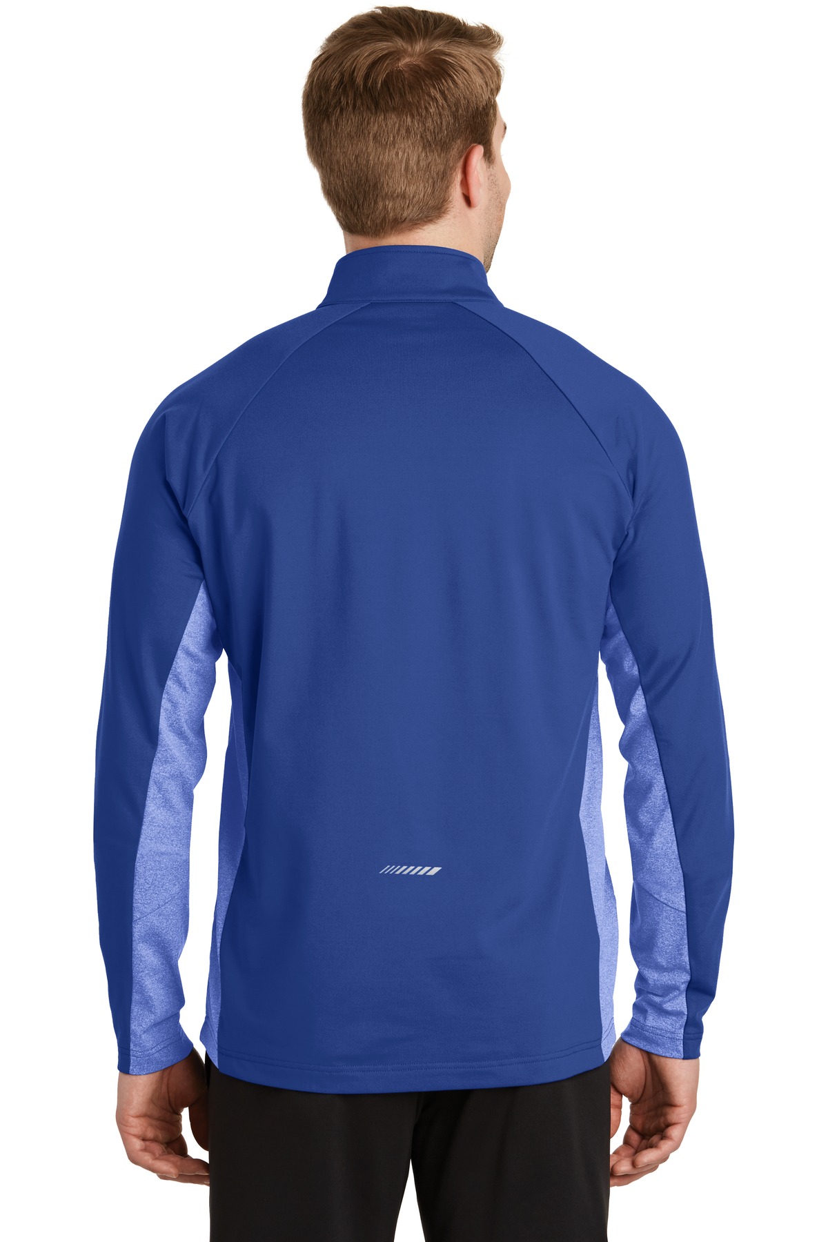 Sport-Tek Sport-Wick Stretch Contrast 1/4-Zip Pullover. ST854, custom hoodie or sweatshirt with logo imprint 5