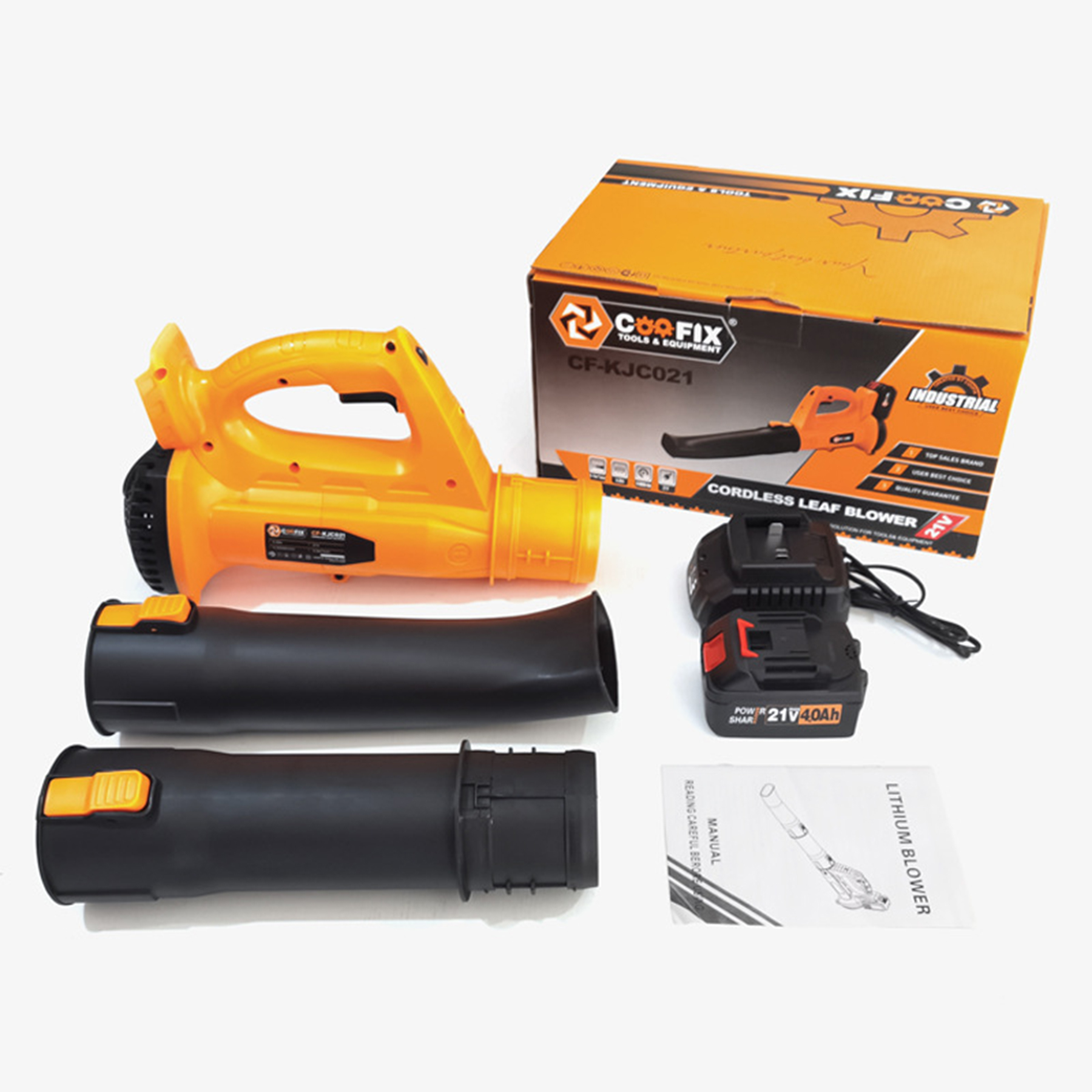 Cordless Leaf Snow Sweeper 2