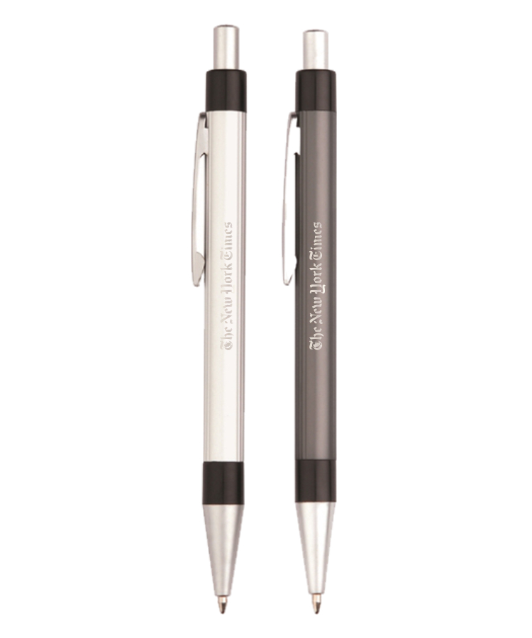 Union Printed - Metal Aluminum Click Ballpoint Pen 2